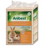 Anibest Bedding ANIBEST pour petits animaux copeaux 60l