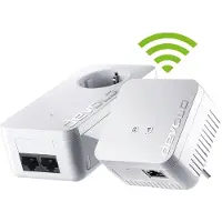 Devolo 9623 dLAN 550 WiFi Starter Kit Powerline (500 Mbps WLAN via la prise de courant, 300 Mbps via WLAN)