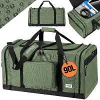 Monzana Sac de voyage vert 90L