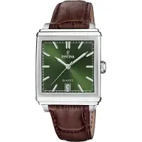 Festina Montre à affichage analogique vert