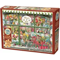 Cobble Hill Puzzle Pièces XXL - Boutique de Fleurs et de Cactus - 200 à 499 pièces