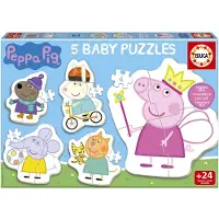 Educa Babypuzzle Peppa Pig 5in1 I ( 3 5 Puppen)