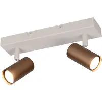 TRIO Emplacement monté en surface Taryn Moka marron 2 clairs