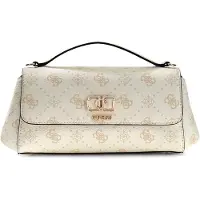 GUESS Emelie Flap Logo Bag Blanc