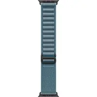 Apple Bracelet Alpine Loop Watch | 44/45/46/49 mm - Taille M - Light Blue / Black Titanium
