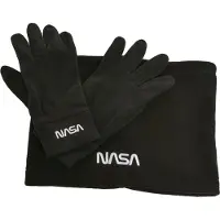 Mister tee Gants noir / blanc