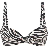 LASCANA Hauts de bikini crème / marron / noir
