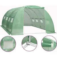 vidaXL Serre 16 m² 4x4x2 m