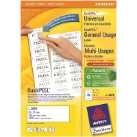Avery Zweckform Etiquettes universelles