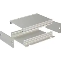 Bopla Filotec Aluminium Enclosure F1036-80WL (Boîtier), Accessoires électroniques + boîtier, Argent