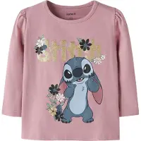 Name it T-Shirt 'NMFJina Stitch' saphir / opal / or / mauve