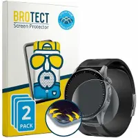 BROTECT Full-Screen Protection Mat, Film de protection pour smartwatch, Transparent