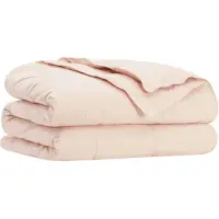 vidaXL Couette beige 140 x 220 cm en fibres de kapok