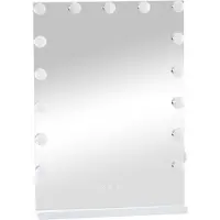 CLP Miroir de maquillage Murrieta - Blanc