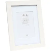 Deknudt Frames Cadre Deknudt S66KF1 blanc avec passe-partout de 10x15 cm