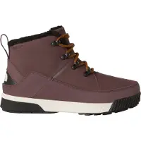 The North Face - Chaussures montantes fourrées - Sierra Mid Lace WP W Tawny Quartz pour Femme en Cuir - Taille 9 US - Gris