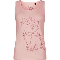Aristocats Débardeur Disney de - Marie - Croquis - S - XXL - pour Femme - rose - Taille L