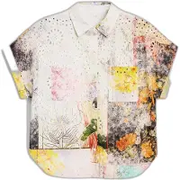 Desigual Chemisier mélange de couleurs