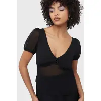 Killstar Top Gothic de - Beneath the Eclipse - Haut - S - XXL - pour Femme - noir - Taille XL