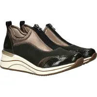 Remonte Chaussure basse 'D0T08' gris / noir