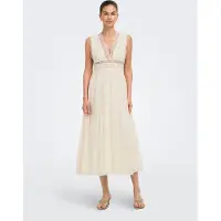 ONLY Robe d’été 'ONLMelor' blanc cassé
