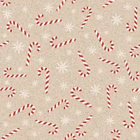 Papstar 20 Servietten Candy Canes