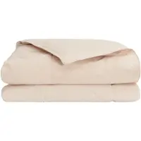 vidaXL Couverture d'été beige 140 x 220 cm 100 % kapok naturel