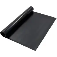 vidaXL Revêtement de sol noir 1,2 x 5 m en caoutchouc