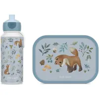 Mepal Little Dutch Forest Friends Lunch Set, Lunch box, Bleu, Multicolore