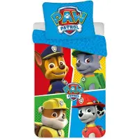 Javoli PAW Patrol Bettbezug Squares 140 x 200 cm - 70 x 90 cm - Polyester