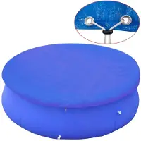 vidaXL Couverture de piscine PE forme ronde 450 - 457 cm 90 g/m
