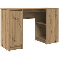 vidaXL Bureau Artisan-Chêne 120x42x76 cm Bois composite