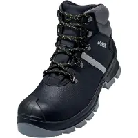 Uvex 2 construction Bottes S3 noir, gris largeur 11 Gr. 38