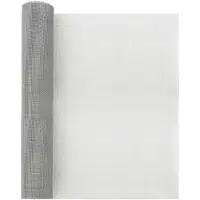 vidaXL Grille en maille 40 x 500 cm, maille 20, acier inoxydable 201, argent