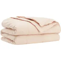 vidaXL Couette beige 240 x 260 cm en fibres de kapok
