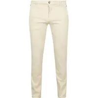 Suitable Chino Philo Flex Blanc Cassé Blanc cassé taille W 30 - L 34 - 40 FR