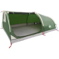 vidaXL Tente de randonnée imperméable 1 personne, vert