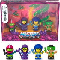 Fisher-Price Little People Collector Masters of the Universe : ensemble Guerriers du mal pour les fans, 4 figurines, 8 ans, multicolore, plastique, métal