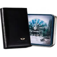 Peterson Grand portefeuille en cuir pour homme sans fermoir -