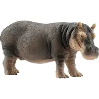 Schleich - Figurine d'hippopotame, 6 cm