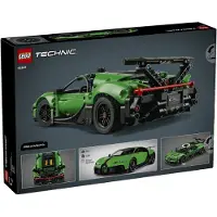 LEGO Technic Hypercar verte Bugatti Chiron Pur Sport, Kit de construction, 9 ans et plus, Plastique, 771 pièces, 1,04 kg