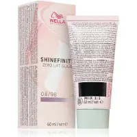 Wella Shinefinity Zero Lift Glaze coloration semi-permanente pour les cheveux teinte 08/98 - Silver Pearl 60 ml