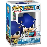 Funko POP! Pop! Sonic: Sonic With Caliburn Figure Bleu