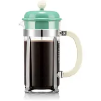 Bodum Cafetière à piston avec verseuse – – Caffettiera – Verre – 8 tasses – 1 l