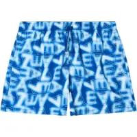 EA7 pour homme. 7M001715_AF21250 Maillot de bain bleu Graphic Series avec imprimé logo (S), Beachwear, Polyester