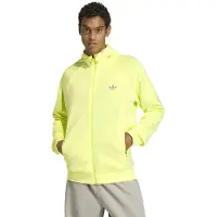 Adidas Veste de survêtement 'Trefoil Essentials' jaune citron