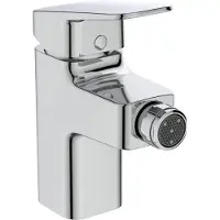 Ideal standard - Ceraplan Mitigeur De Bidet Bd278aa séillie 94 Mm, Chromé, Avec Garniture De Vidange En Métal Et Fixation Easyfix
