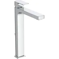 Ideal standard IDS Mitigeur de lavabo EDGE avec rallonge. So m Garniture de vidage chromée
