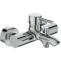Ideal standard robinetterie de bain Ceraline apparente, saillie 119-126mm BC199AA chrome