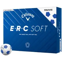 Callaway ERC Soft 2025 White Truvis Blue Balles de golf